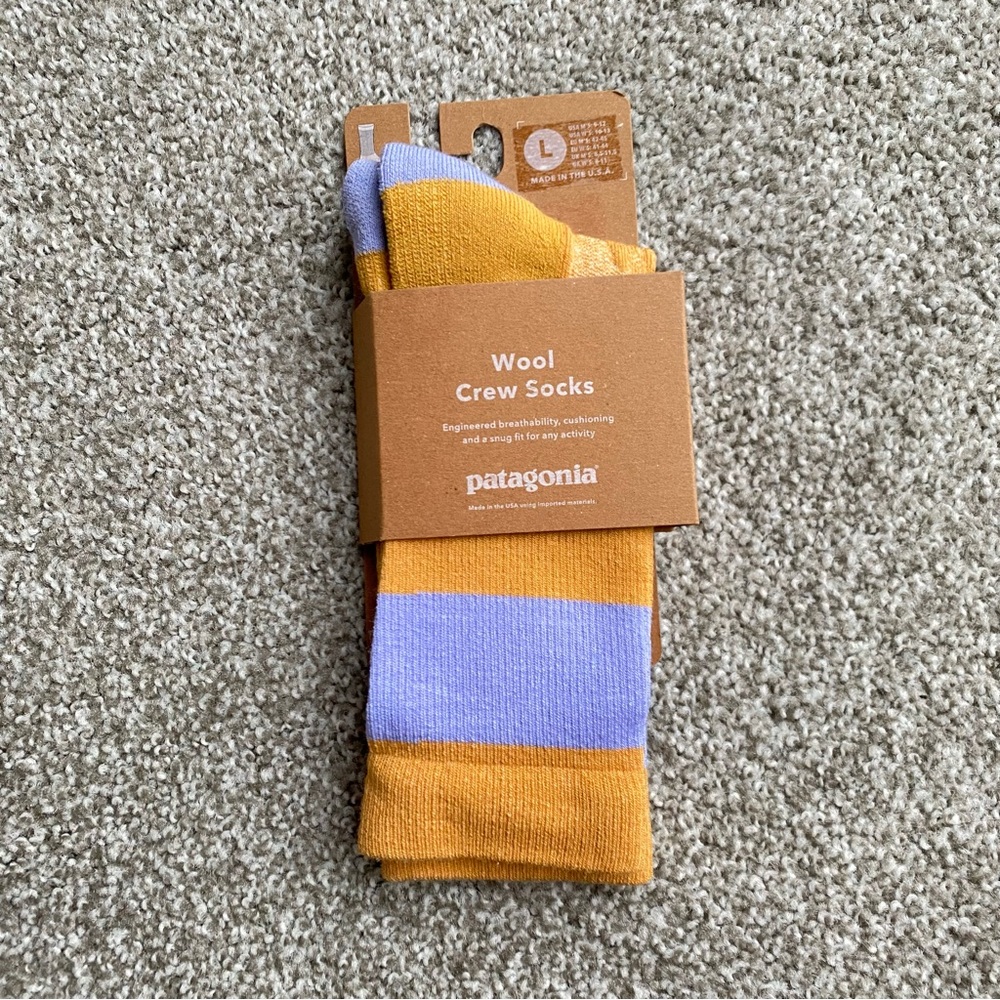 ❤️‍🔥RESTOCKED❤️‍🔥Patagonia Wool Crew Socks